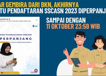 Kabar Gembira dari BKN, Pendaftaran CPNS Diperpanjang
