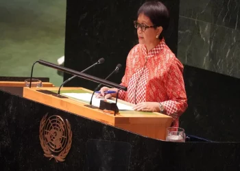 Menlu Retno Marsudi Menyampaikan Tiga Tuntutan Indonesia Terkait Palestina dalam Sidang Dewan Keamanan PBB
