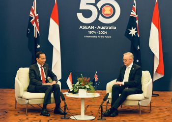 Presiden Jokowi Bahas Empat Poin Utama untuk Perkuat Kerja Sama Bilateral kepada PM Australia