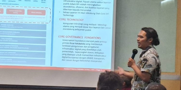 Dr. Hendra Sandhi selaku peneliti APIC 1