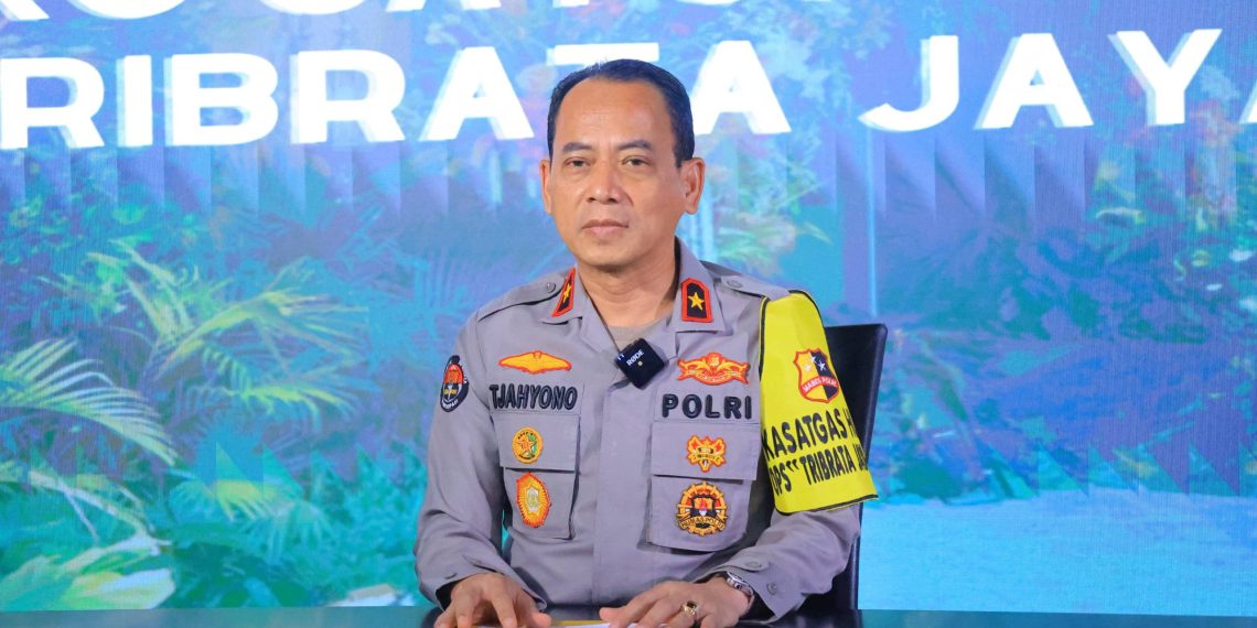 kegiatan POLRI Tactical Floor Game (TFG) dalam rangka pengamanan kunjungan Paus Fransiskus ke Indonesia