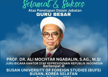 Dr. Ali Mochtar Ngabalin, S.Ag., M.Si.Perkuat Moderasi Beragama dan Menciptakan Generasi Indonesia Emas yang Toleran