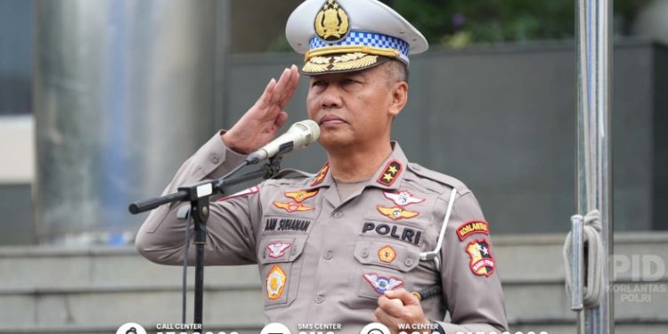 Irjen Pol Aan Suhanan Pimpin Apel Pagi Persiapan Pengamanan Libur Natal dan Tahun Baru