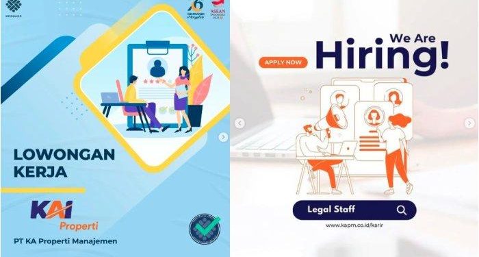 Lowongan Kerja Terbaru di PT KAI Properti