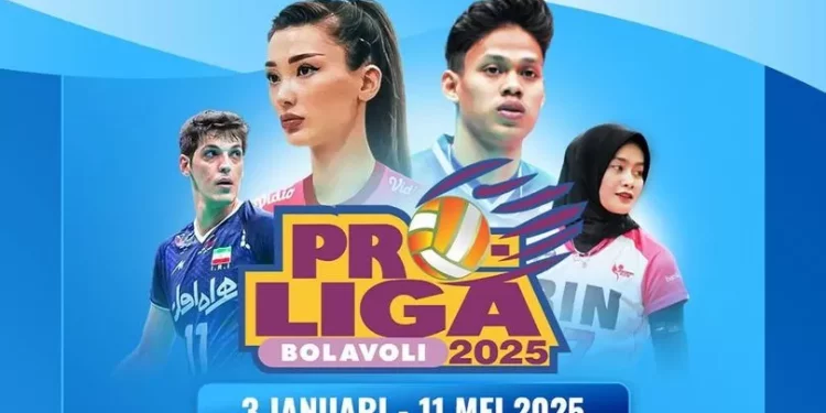 Jadwal Lengkap PLN Mobile Proliga 2025 Pertandingan Dimulai 3 Januari hingga 11 Mei 2025