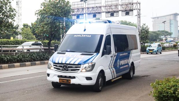 Mobil command center Korlantas Polri