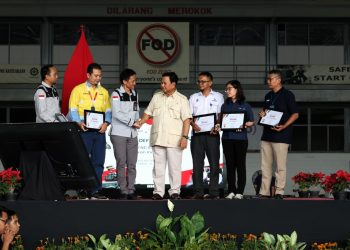 Prabowo Subianto Hadiri The 1st DEFEND ID’S Day di Bandung