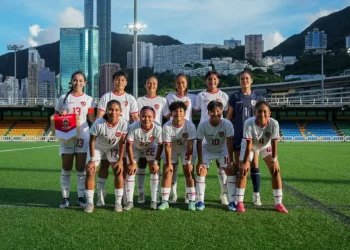 Hasil Uji Coba Garuda Pertiwi Kalah 1-4 dari Hong Kong