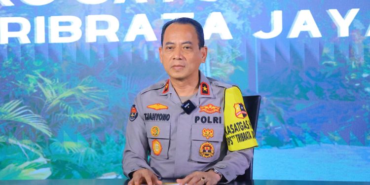 kegiatan POLRI Tactical Floor Game (TFG) dalam rangka pengamanan kunjungan Paus Fransiskus ke Indonesia