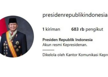 Indonesia Resmi Memiliki Akun Instagram untuk Negara dan Presiden