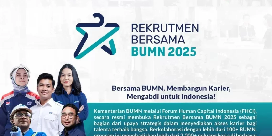 Rekrutmen Bersama BUMN (RBB) 2025 Dibuka, Erick Thohir Ajak Milenial Bergabung