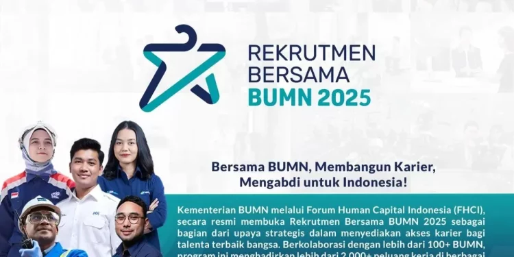 Rekrutmen Bersama BUMN (RBB) 2025 Dibuka, Erick Thohir Ajak Milenial Bergabung