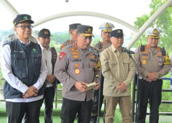 Kapolri Cek Arus Balik Lebaran di Tol Cikatama