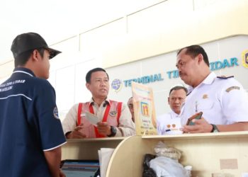 DIRJEN HUBDAT LAKUKAN RAMPCHECK BUS DAN CEK KESIAPAN TERMINAL TIDAR MAGELANG 1